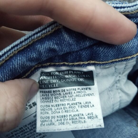 Levi Strauss Co. Women's 26 High Rise 721 Blue Skinny Jeans 26.5" 25.25" 9.5" - Picture 13 of 14